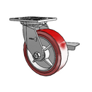 4.06109.929 BRK3 LH7.25 Colson Swivel Caster