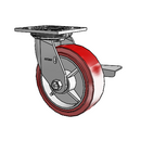 4.06109.929 BRK3 SEAL LH7.25 Colson Swivel Caster