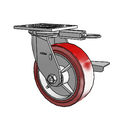 4.06109.929 MTG51 BRK3 Colson Swivel Caster