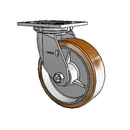4.06109.931.3 LH7.25 Colson Swivel Caster