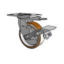 4.06109.931.3 MTG52 BRK1 Colson Swivel Caster