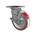 4.06109.931 BRK7 Colson Swivel Caster