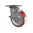 4.06109.931 BRK7 SEAL Colson Swivel Caster