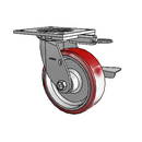 4.06109.931 MTG64 BRK3 WB11 Colson Swivel Caster