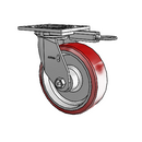 4.06109.935 MTG61 LH7.25 Colson Swivel Caster