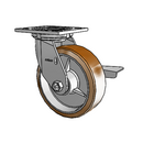 4.06109.939.3 BRK3 LH7.25 Colson Swivel Caster