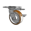 4.06109.939.3 MTG52 BRK3 LH7.25 Colson Swivel Caster