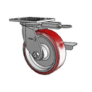 4.06109.939 MTG51 BRK3 LH7.25 Colson Swivel Caster