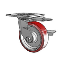 4.06109.939 MTG54 BRK3 LH7.25 Colson Swivel Caster