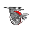 4.06109.941.7 MTG52 BRK1 Colson Swivel Caster