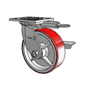 4.06109.941.7 MTG61 BRK3 LH7.25 WB11 Colson Swivel Caster
