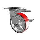 4.06109.949.7 MTG61 BRK3 Colson Swivel Caster