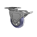 4.06109.96TF BRK2 Colson Swivel Caster