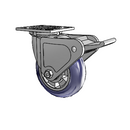 4.06109.96TF BRK2 LH7.25 Colson Swivel Caster