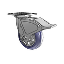 4.06109.96TF BRK4 Colson Swivel Caster