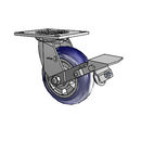 4.06109.96TF MTG4 BRK1 LH7.25 Colson Swivel Caster