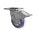 4.06109.96TF MTG4 BRK4 Colson Swivel Caster