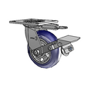4.06109.96TF MTG54 BRK1 LH7.25 Colson Swivel Caster