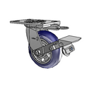 4.06109.96TF MTG62 BRK1 LH7.25 Colson Swivel Caster