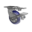 4.06109.96TF MTG81 BRK1 Colson Swivel Caster