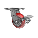 4.06109.96TS MTG2 BRK1 Colson Swivel Caster