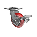 4.06109.96TS MTG4 BRK1 SEAL Colson Swivel Caster