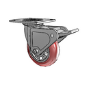4.06109.96TS MTG4 BRK2 Colson Swivel Caster