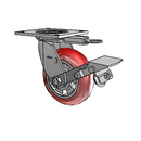 4.06109.96TS MTG54 BRK1 Colson Swivel Caster