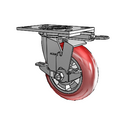 4.06109.96TS MTG62 BRK7 LH7.25 Colson Swivel Caster