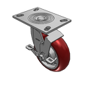 4.06109.9PC MTG2 BRK7 Colson Caster