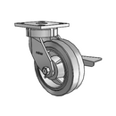 4.06189.451 BRK3 EL Colson Kingpinless Swivel Caster