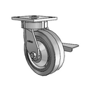4.06189.451 BRK3 TG2 Colson Kingpinless Swivel Caster