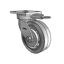 4.06189.451 MTG61 EL TG1 Colson Kingpinless Swivel Caster