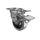 4.06189.455 COND MTG81 BRK1 EL Colson Kingpinless Swivel Caster