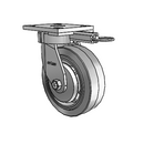 4.06189.455 MTG61 TG1 Colson Kingpinless Swivel Caster