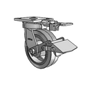 4.06189.455 MTG81 BRK1 Colson Kingpinless Swivel Caster
