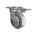 4.06189.455 MTG81 TG1 Colson Kingpinless Swivel Caster