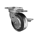 4.06189.459.2 MTG61 BRK3 EL TG1 Colson Kingpinless Swivel Caster