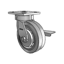 4.06189.459 BRK3 TG1 Colson Kingpinless Swivel Caster