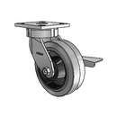 4.06189.459 COND BRK3 EL Colson Kingpinless Swivel Caster