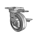 4.06189.459 MTG61 BRK3 Colson Kingpinless Swivel Caster