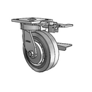 4.06189.459 MTG81 BRK3 TG1 Colson Kingpinless Swivel Caster