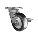 4.06189.4B1 BRK3 EL TG1 Colson Kingpinless Swivel Caster