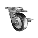 4.06189.4B1 MTG61 BRK3 EL TG1 Colson Kingpinless Swivel Caster