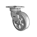4.06189.4E1 EL Colson Kingpinless Swivel Caster