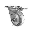 4.06189.4E5 MTG81 EL TG1 Colson Kingpinless Swivel Caster