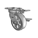 4.06189.4E9 MTG81 BRK3 EL Colson Kingpinless Swivel Caster