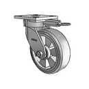 4.06189.4F9 MTG61 EL Colson Kingpinless Swivel Caster