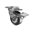 4.06189.4P5.2 MTG61 BRK1 EL TG2 Colson Kingpinless Swivel Caster