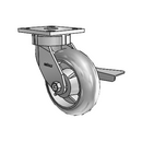 4.06189.551 BRK3 EL Colson Kingpinless Swivel Caster